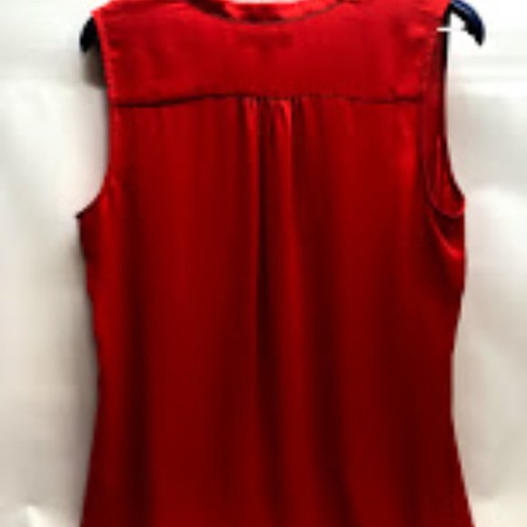 Banana Republic Red sleeveless blouse - Picture 5 of 5